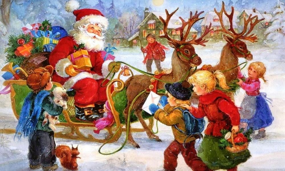 Christmas 2017:जानिए संत निकोलस कैसे बने सैंटा क्लॉज और क्यों देते हैं  उपहार - How Did Saint Nicholas Became Santa Claus And Why He Distributing  Gifts On Christmas Night - Amar Ujala