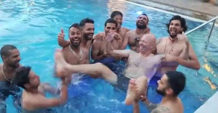 Indian players asked their shower time to two minutes in capetown