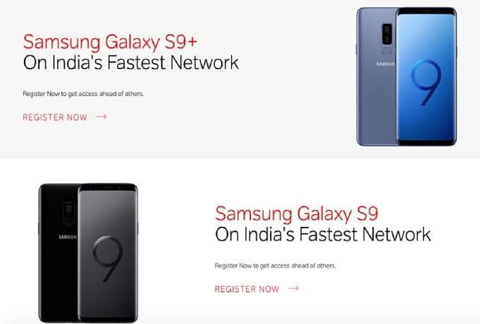 Samsung Galaxy S9, S9+ Airtel Online Store