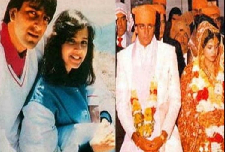पहली पत्नी रिचा शर्मा और संजय दत्त