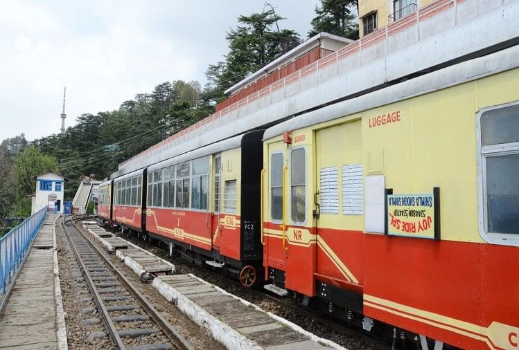 train shimla