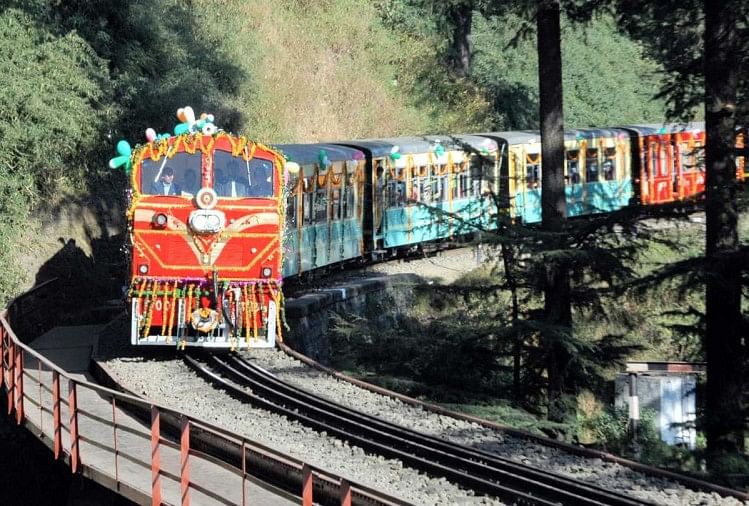 train shimla