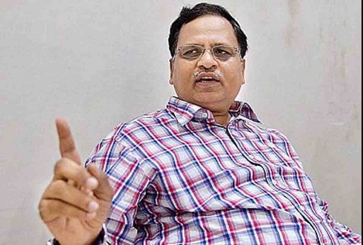 आप सरकार के मंत्री सत्येंद्र जैन
