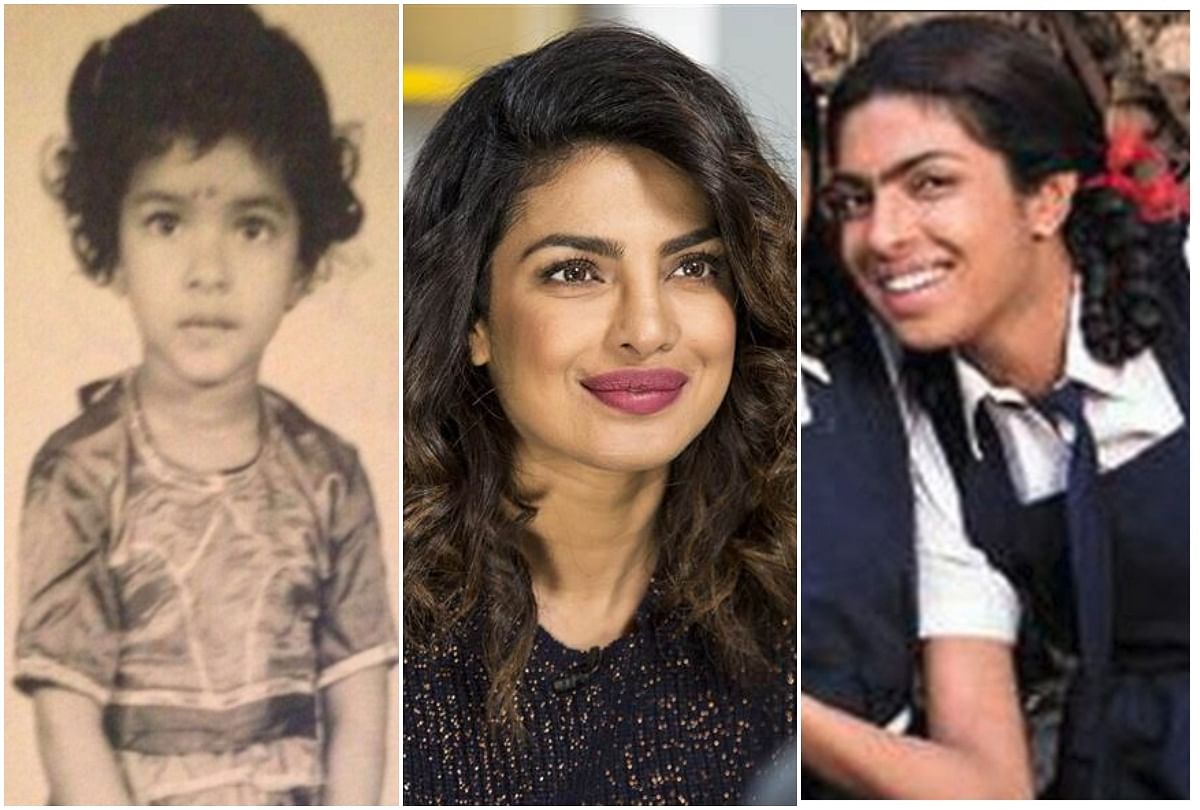 priyanka chopra in childhood photos