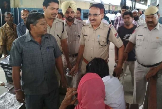 घायल हुई छात्रा