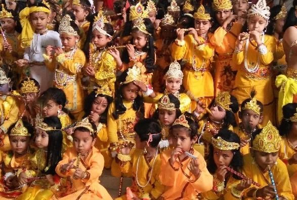 Cultural Program In Schools On The Eve Of Shrikrishna ...