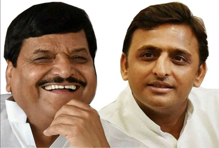 शिवपाल यादव और अखिलेश यादव (फाइल)