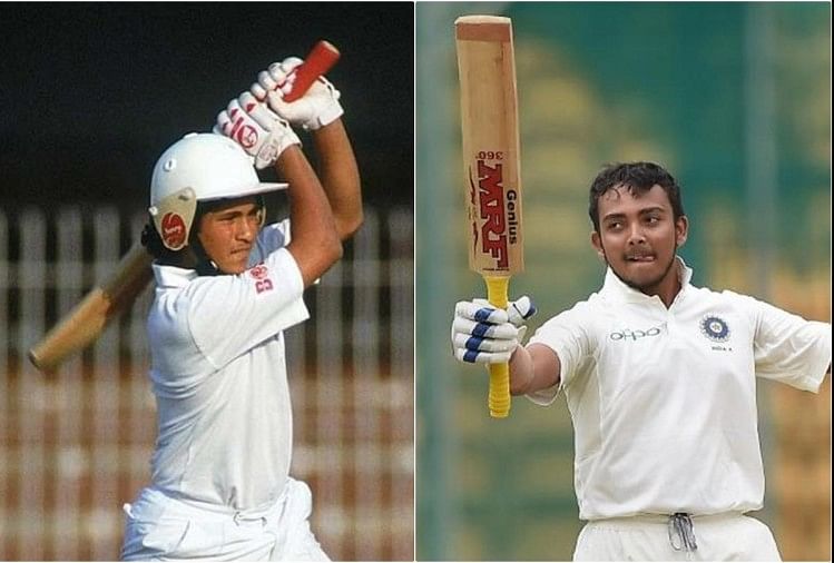 Prithvi Shaw became Indias youngest Test debutant in over a decade