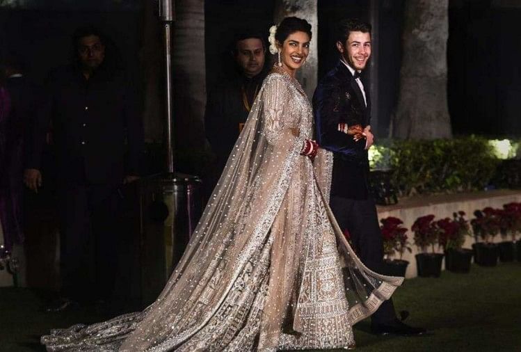 priyanka nick reception