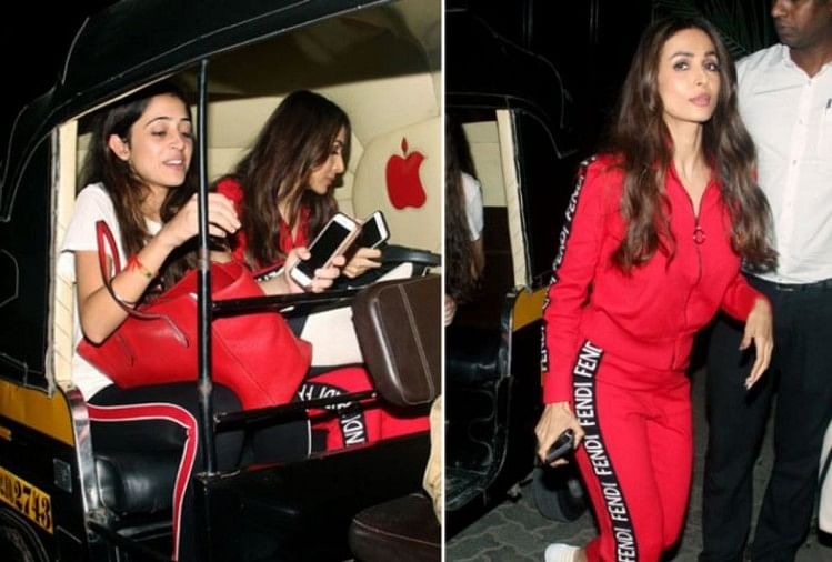 Malaika Arora Spotted With Her Friend In Auto Rickshaw In ...