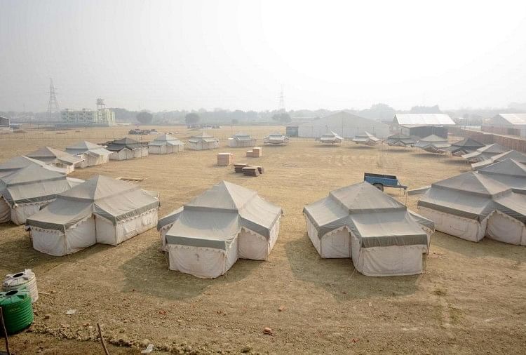 Tent City Will Make Fire Proof In Nri Summit प्रवासी भारतीय सम्मेलनः