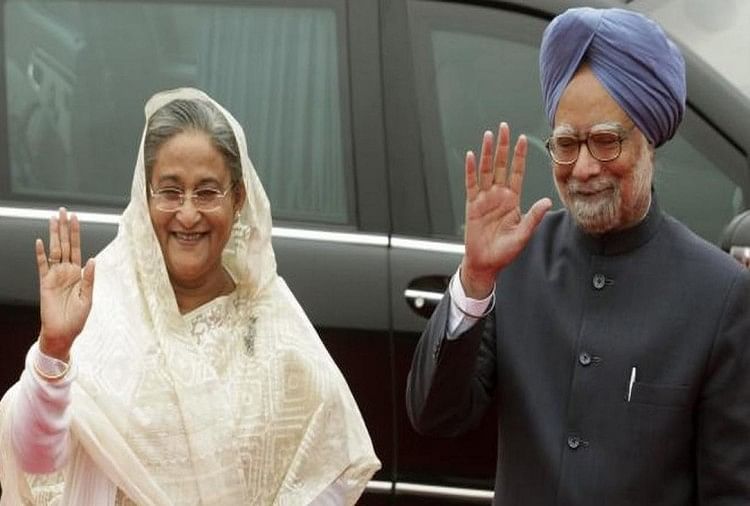 Sheikh hasina Manmohan singh
