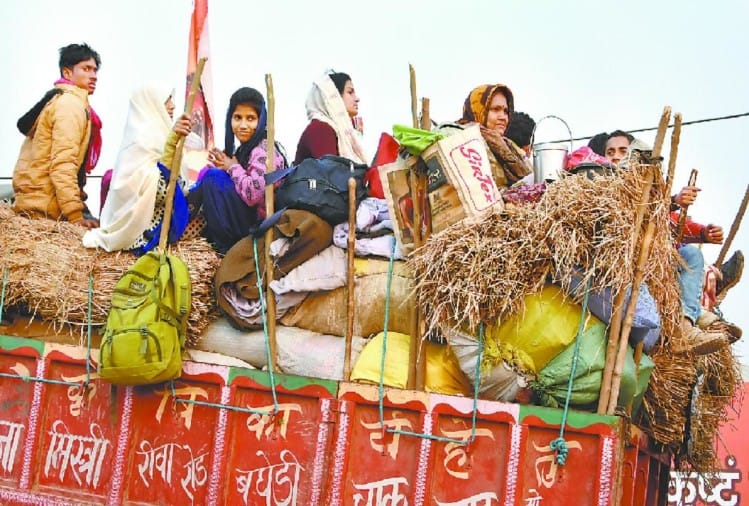 Set of time for first sahi snan in Aquarius