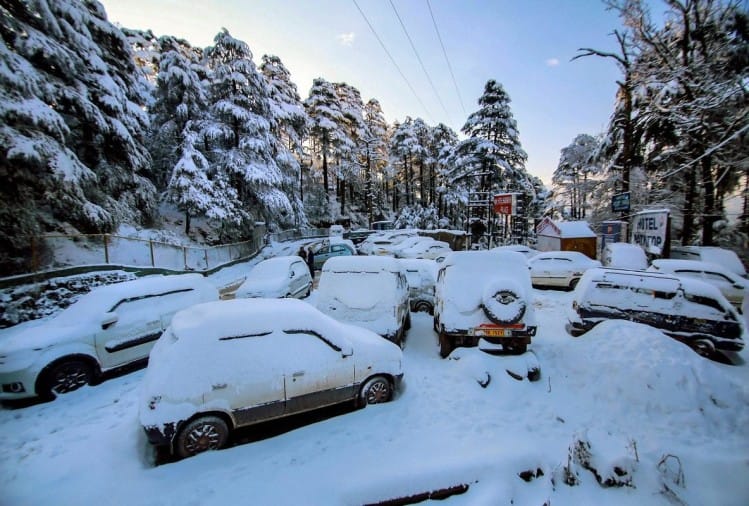 बर्फबारी की चेतावनी: हिमाचल और जम्मू कश्मीर में आज से बिगड़ेगा मौसम Snowfall Warning: Weather in Himachal and Jammu Kashmir will get worse from today