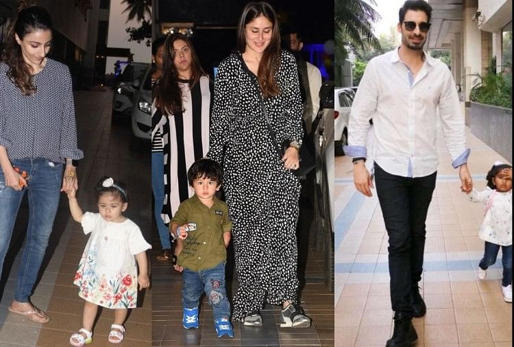  Taimur  Ali  Khan  Spotted At Birthday Party With His His 