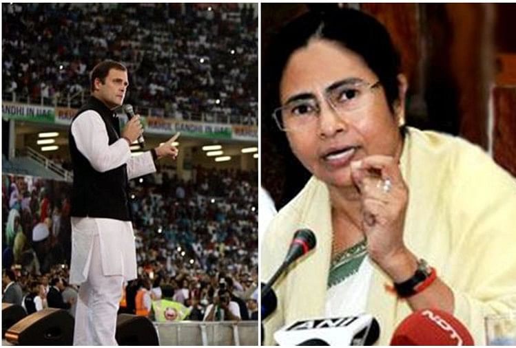 कल फिर लगेगा विपक्षी नेताओं का जमावड़ा, रैली से पहले राहुल ने लिखा ममता को खत ममता बनर्जी-राहुल गांधी