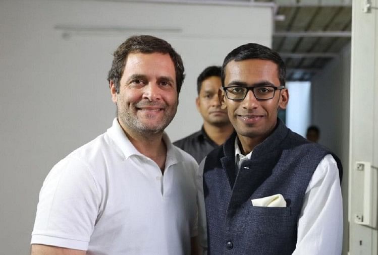 आपत्तिजनक बातें पोस्ट करने वाला भोपाल से गिरफ्तार, कांग्रेस अध्यक्ष राहुल गांधी के साथ हैं फोटो अभिषेक मिश्रा
