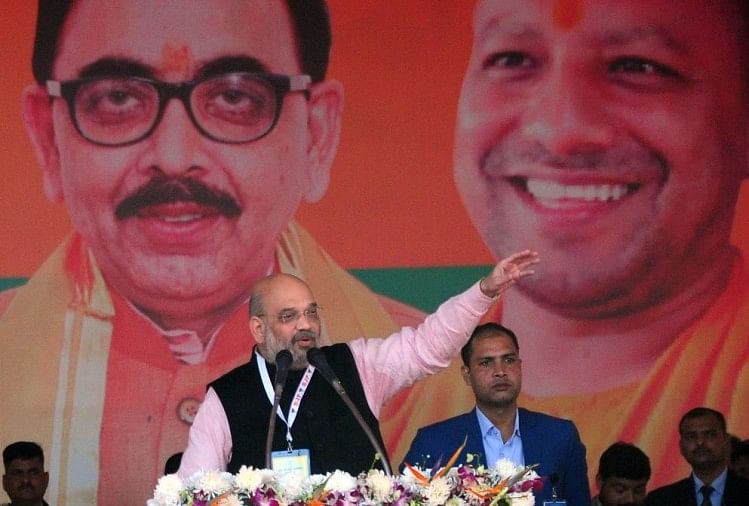 भाजपा के राष्ट्रीय अध्यक्ष अमित शाह।