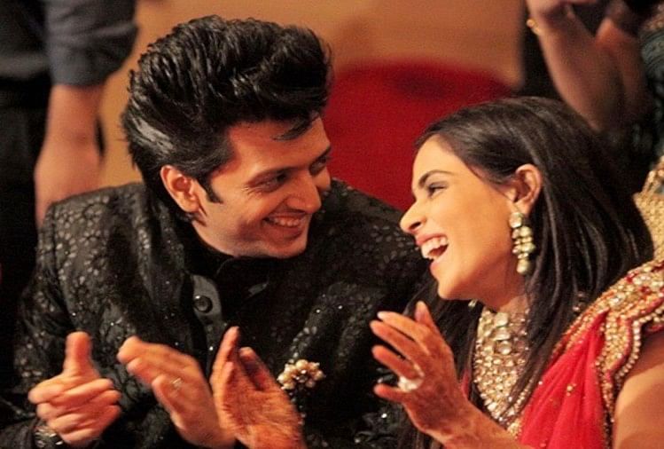 Genelia D’Souza wishes Riteish Deshmukh