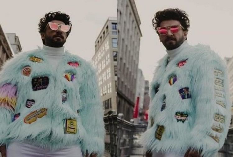 Ranveer Singh Get Troll For His Quirky Customised Fur Jacket - दीपिका