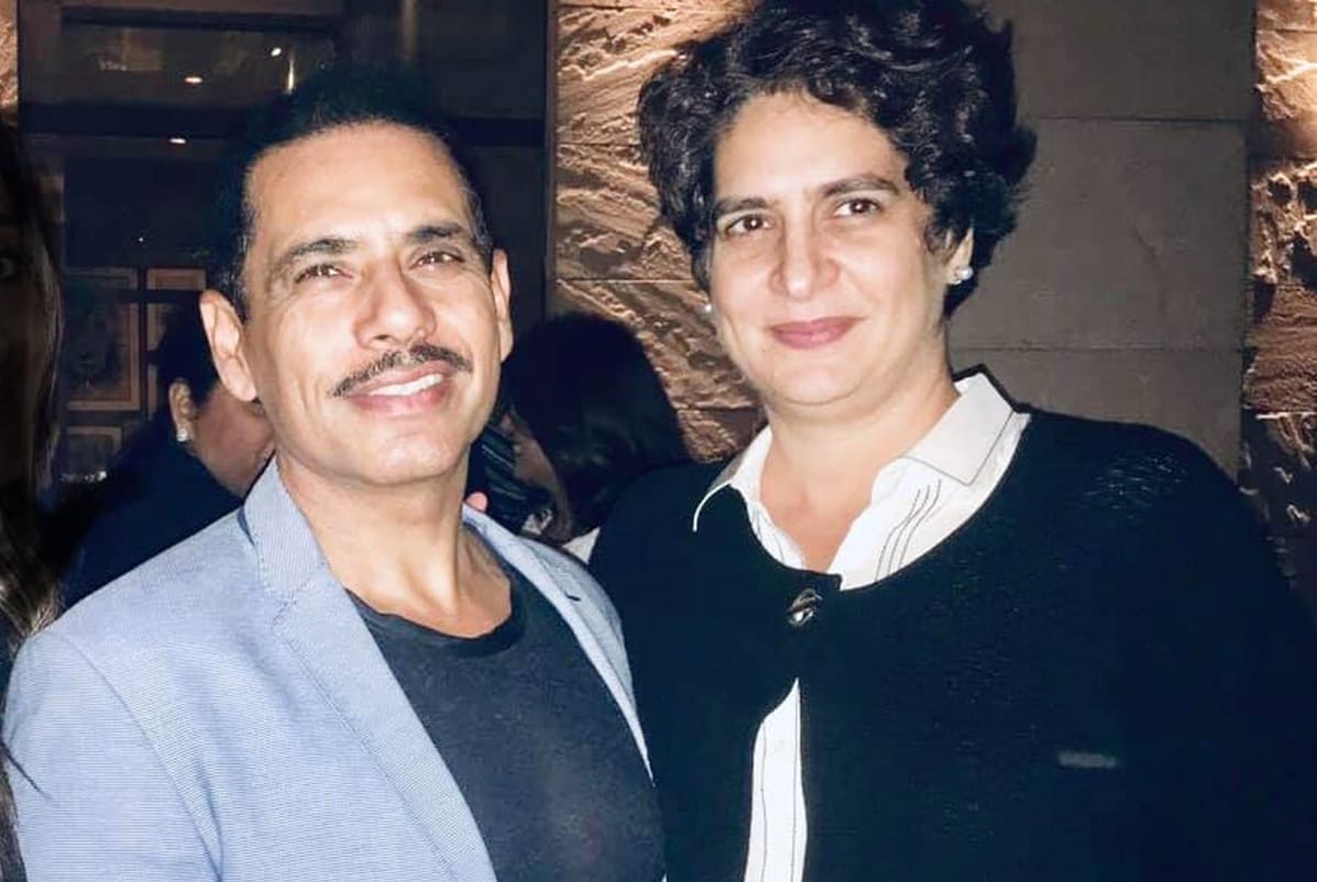 रॉबर्ट वाड्रा के साथ प्रियंका गांधी वाड्रा