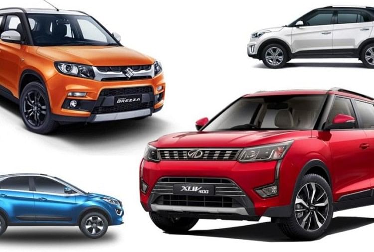 Mahindra XUV300 tata nexon, vitara brezza