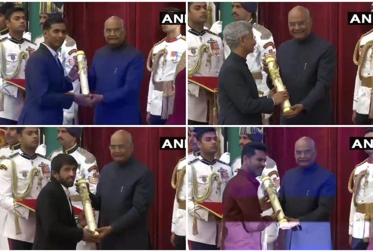 पद्म पुरस्कार विजेताओं को राष्ट्रपति ने सम्मानित किया