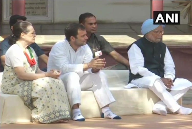 Rahul Gandhi, Sonia Gandhi, Manmohan Singh