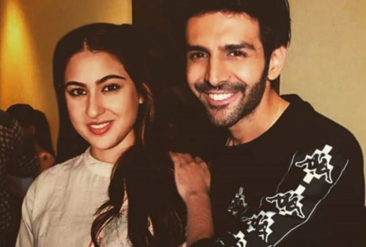 Image result for SARA ALI WITH KARTIK HD PIC