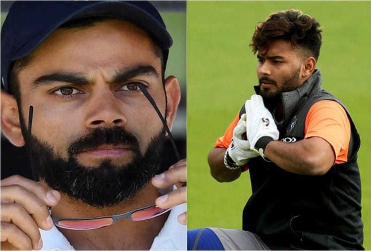 Image result for virat kohli and pant