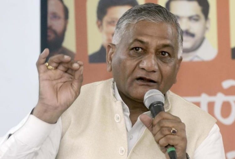 केंद्रीय मंत्री वीके सिंह