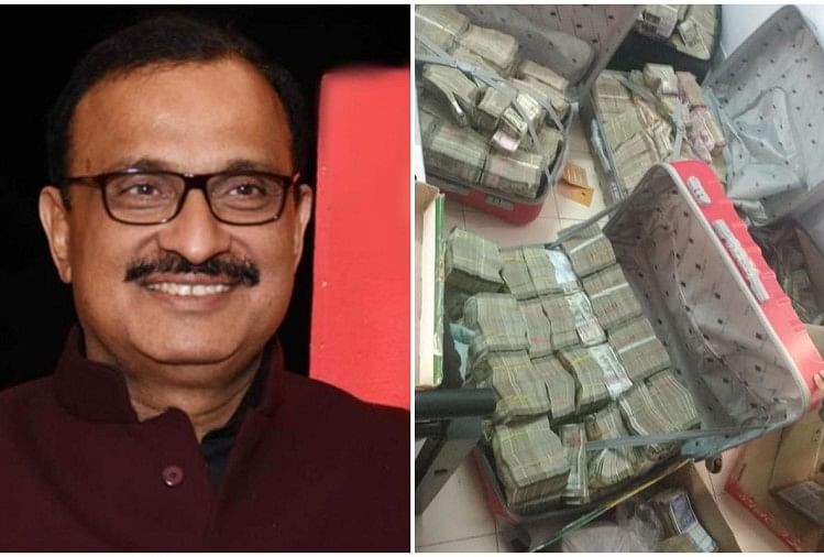 कमलनाथ के निजी सचिव प्रवीण कक्कड़ और छापेमारी में बरामद हुई नगदी