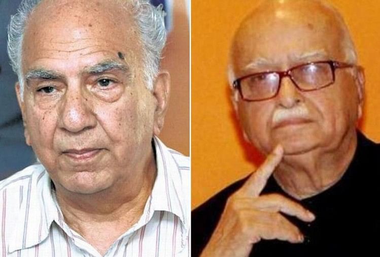 अमर उजाला से बातचीत में बोले पूर्व सीएम- आडवाणी की आंखों में आंसू देख कर बहुत पीड़ा हुई लालकृष्ण आडवाणी, शांता कुमार (फाइल फोटो)