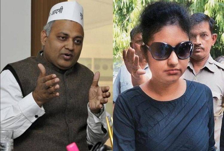 आप विधायक सोमनाथ भारती का पत्नी लिपिका से समझौता, केस खारिज सोमनाथ भारती और उनकी पत्नी लिपिका