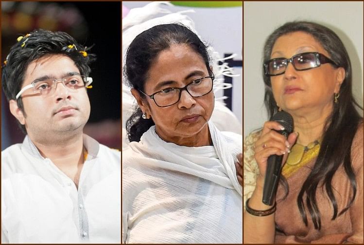 Mamata Banerjee, Abhishek, Aparna sen
