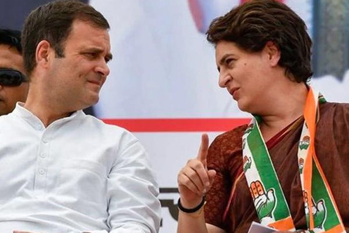 राहुल गांधी-प्रियंका गांधी वाड्रा (फाइल फोटो)