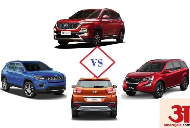 Mg Hector Vs Xuv500 Vs Hyundai Creta Vs Jeep Compass, Which Suv Is Best