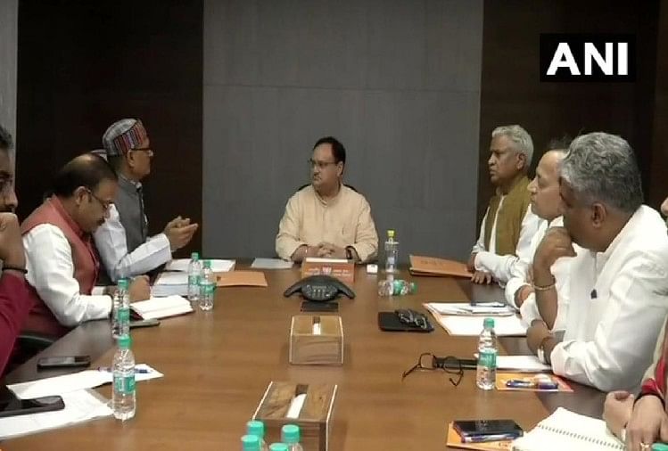 पीएम मोदी छह जुलाई को बनारस से करेंगे भाजपा सदस्यता अभियान की शुरुआत जेपी नड्डा ने पार्टी मुख्यालय में भाजपा महासचिवों के साथ बैठक की