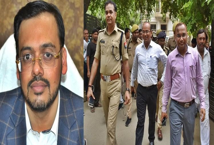 बुलंदशहर के डीएम अभय सिंह के आवास पर छापा सीबीआई की टीम ने मारा छापा