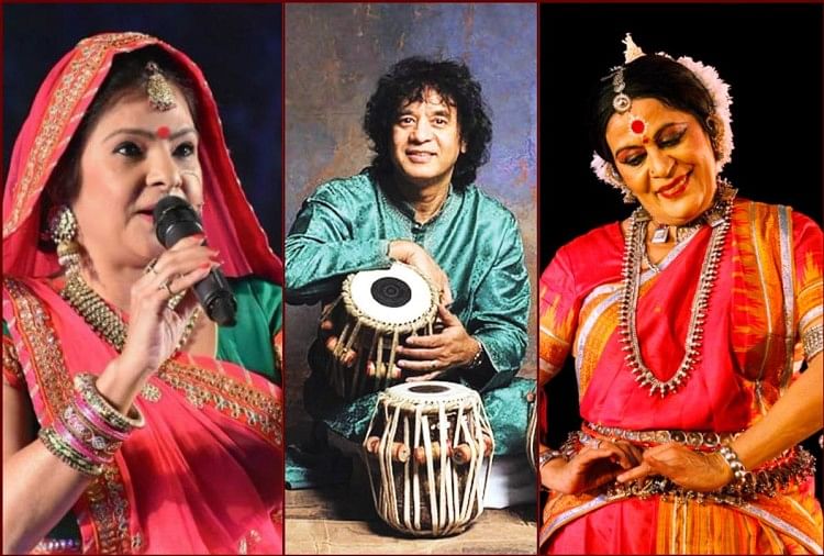 Malini Awasthi, Zakir hussain, Sonal mansingh