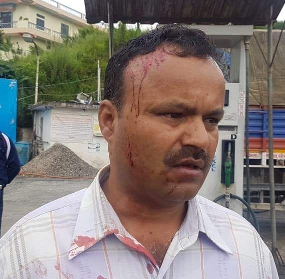प्रकाश राम, घायल। प्रकाश राम, घायल।