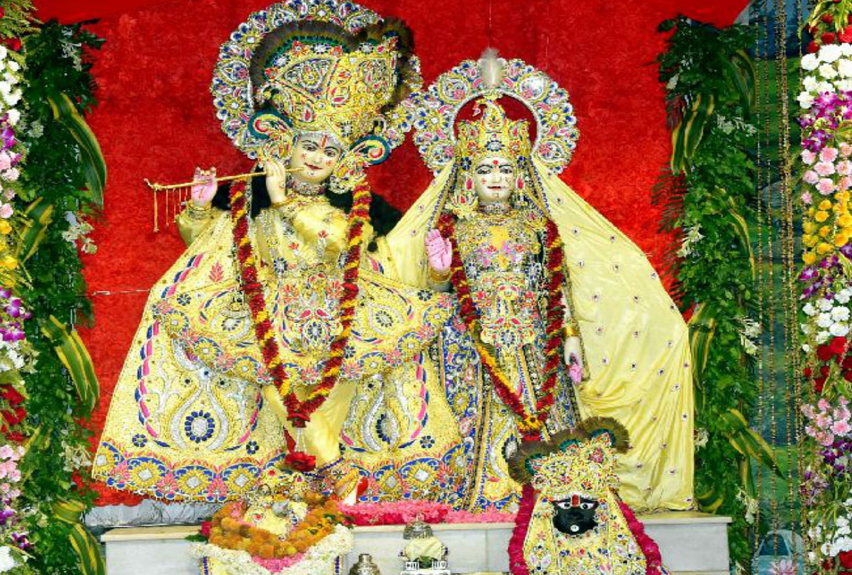 Radha Ashtami 2019: Krishna Also Prays Radha - Radha Ashtami 2019: अनादि और  अजन्मी राधा रानी - Amar Ujala Hindi News Live