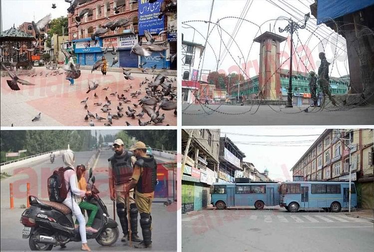 Violent protests as soon as the ban in Jammu and Kashmir ends Center cautious about stone pelting