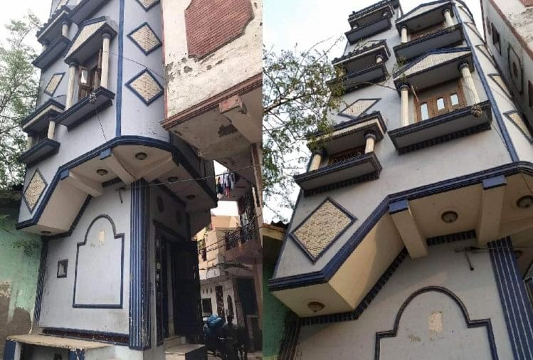 लक्जरी कार जितनी जगह में बना है यह घर, सबसे छोटा होने का दावा, नाम 'छोटी हवेली' 6 वर्ग गज में बना सबसे छोटा घर होने का दावा