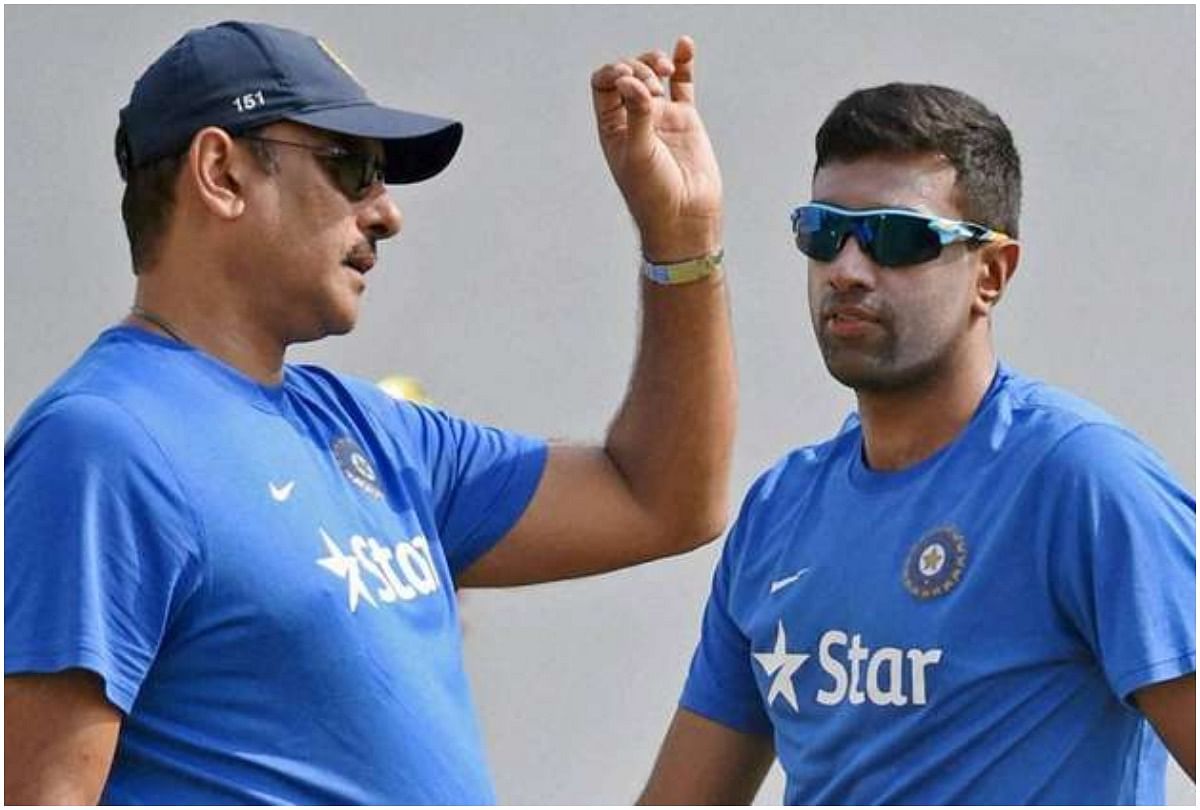 Ravi Shastri And Rabvichandran Ashwin Photo-Social Media