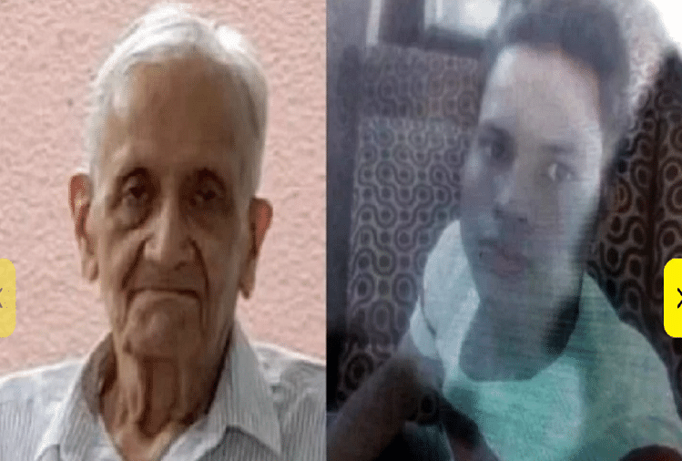 दिल्ली के ग्रेटर कैलाश में 50 लाख की फिरौती के लिए नौकर ने की थी बुजुर्ग की हत्या मृत बुजुर्ग और हत्या करने वाला नौकर
