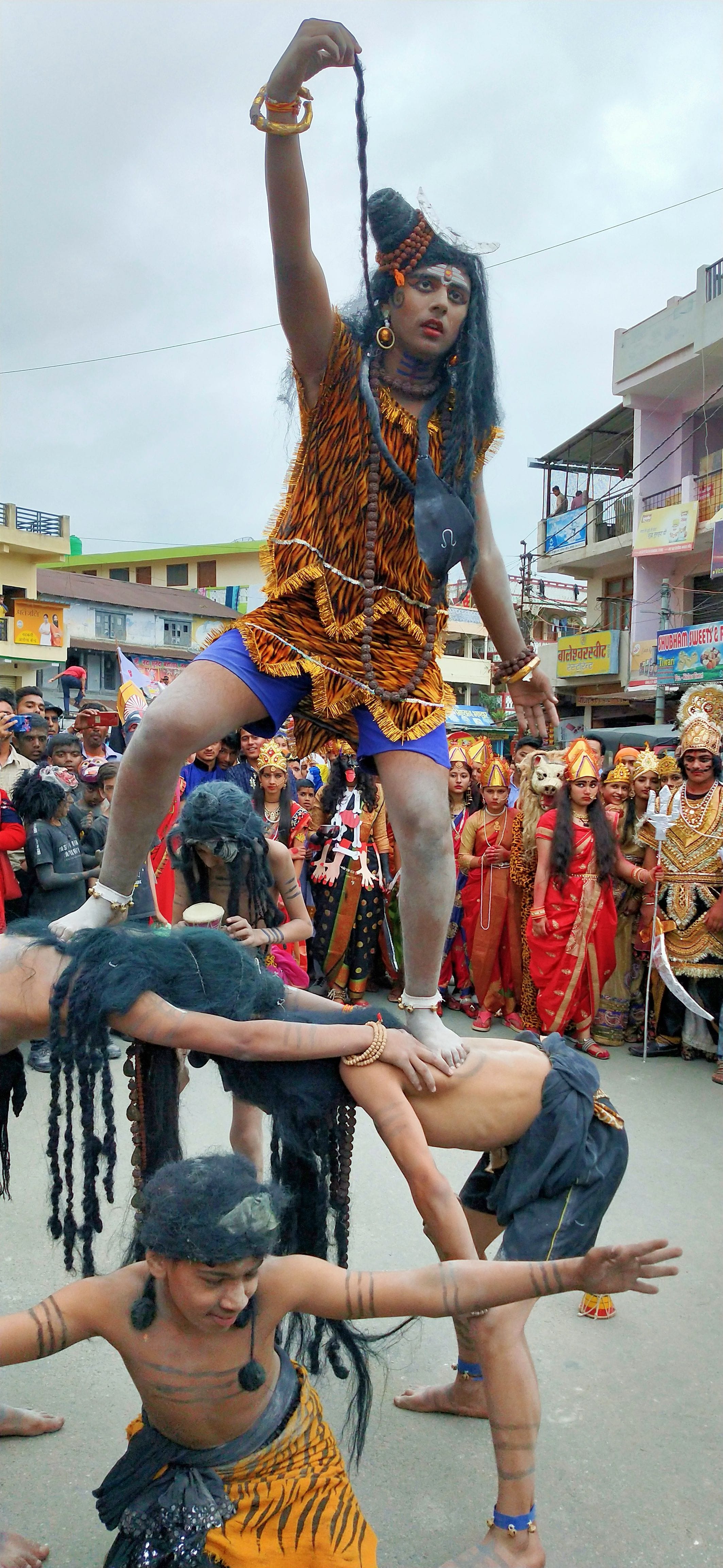 चंपावत के नंदा-सुनंदा महोत्सव में जटाधारी महादेव। चंपावत के नंदा-सुनंदा महोत्सव में जटाधारी महादेव।