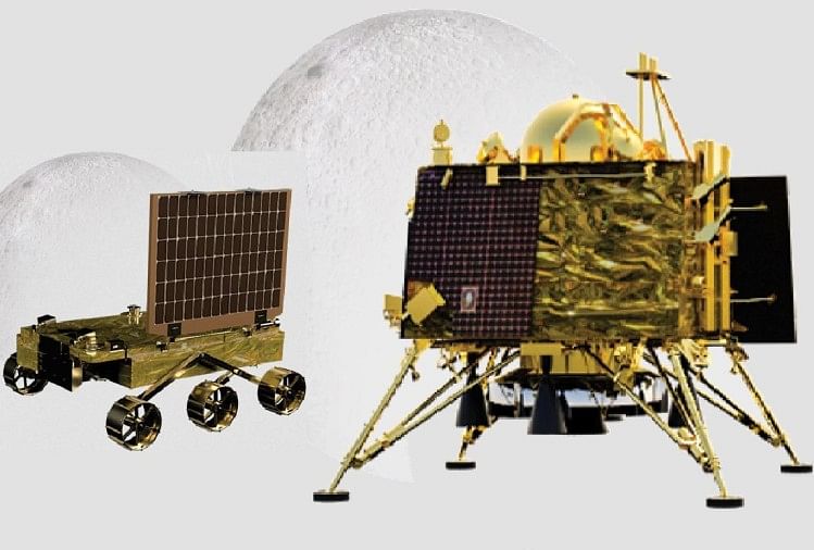 Vikram Lander and Pragyan Rover - Chandrayaan-2