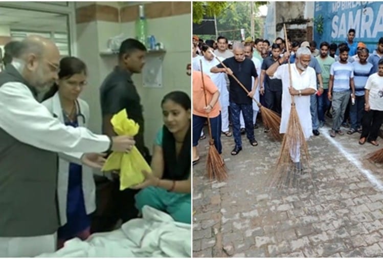 भाजपा ने सेवा सप्ताह की शुरुआत कर दी है