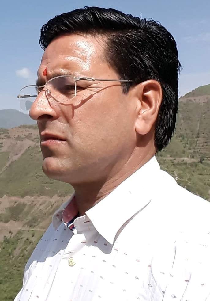 ग्राम पंचायत बमराड़ के निवर्तमान ग्राम प्रधान रणवीर सिंह।